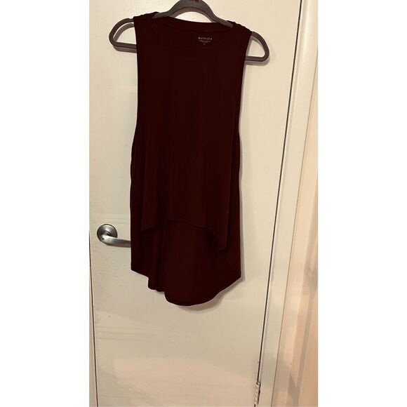 Athleta Burgundy Activewear top womens size S - Picture 2 of 10